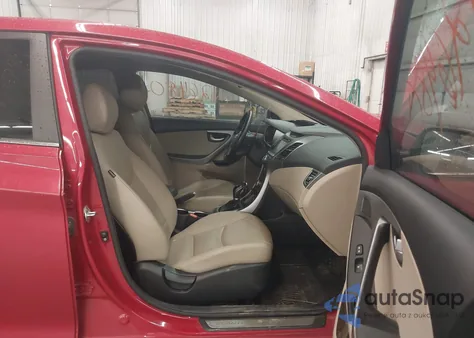 2015 Hyundai Elantra Limited z USA, uszkodzony, nr VIN KMHDH4AEXFU374737